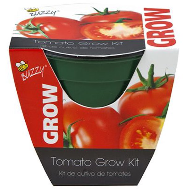 Buzzy 95530 Tomato Grow Kit, 4In. Plastic Pot