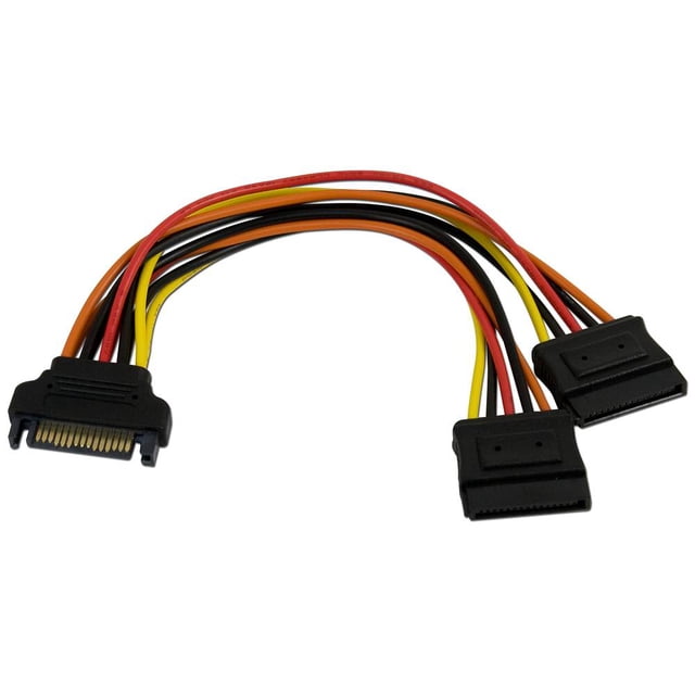 Cable divisor de alimentación SATA Startech PYO2LSATA 15cm