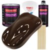 Restoration Shop Dakota Brown Acrylic Urethane Auto Paint Complete Gallon Paint Kit, Single Stage High Gloss