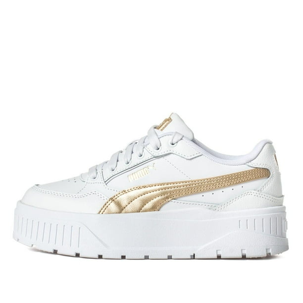 Tenis Puma Karmen II Idol Metallic 40121201 Mujer blanco 25.5