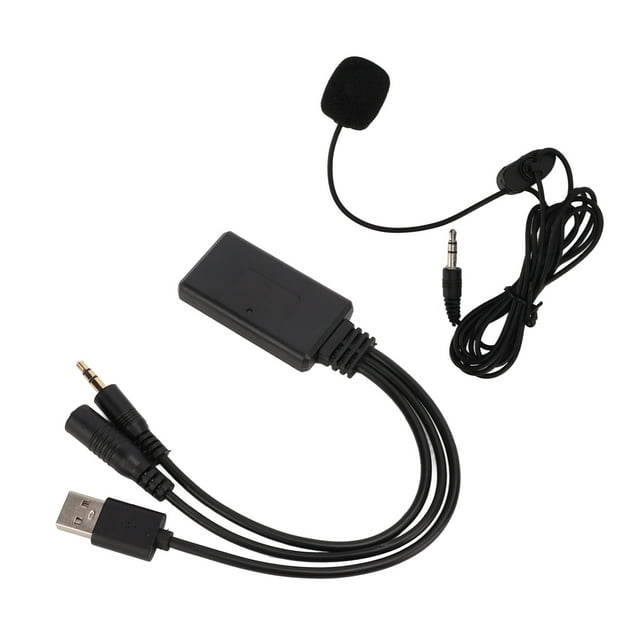 Adaptateurs de Microphone, Câble Mains Libres Installation Simple Léger pour Voiture