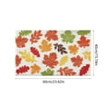 thumbnail image 3 of Non-Slip Maple Leaf Area Rug - Plush Bathroom Mat Absorbent Kitchen Floor Decor Fall Home Accent Skid-Proof Cushioned Mat Gift(B), 3 of 6
