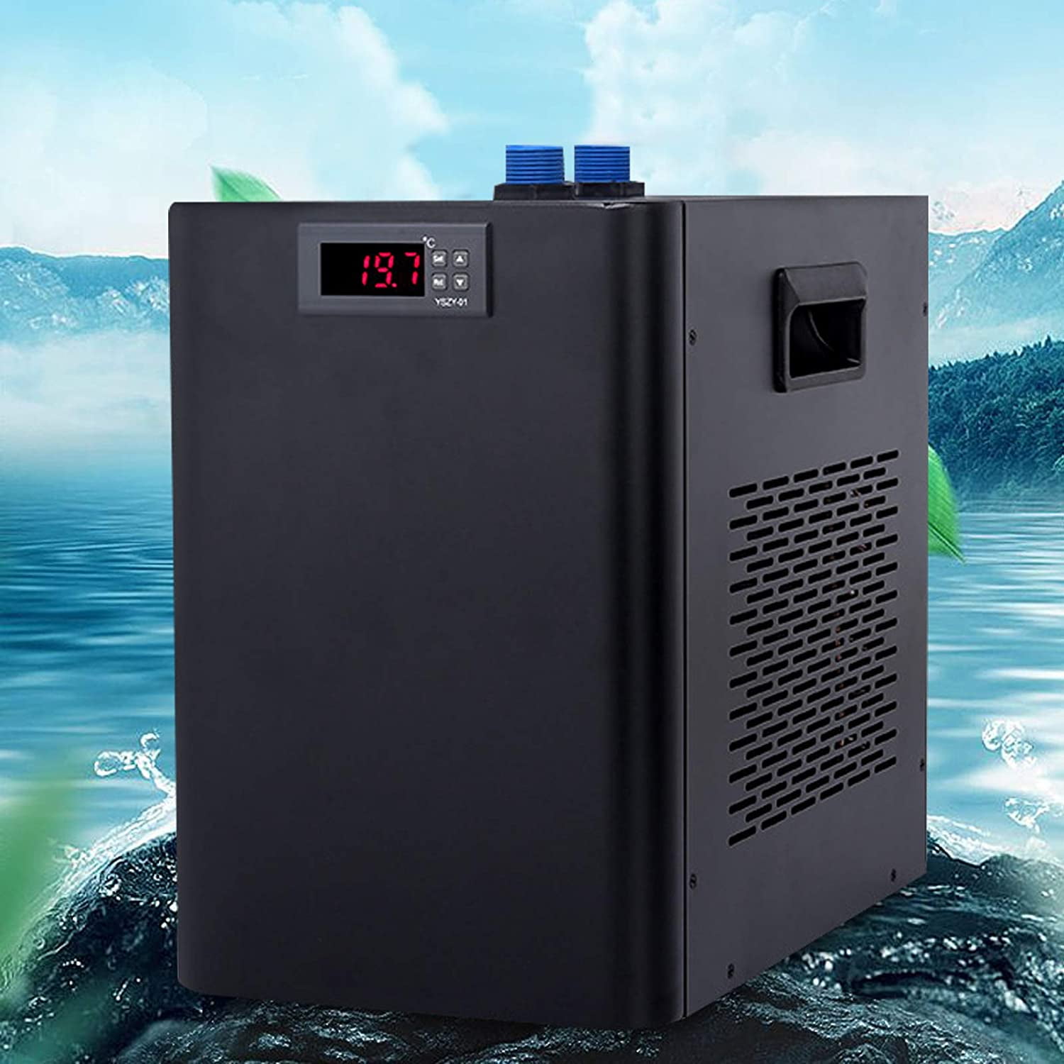 Buy WUZSTAR Water Chiller Cooling System,Aquarium Chiller Aircooled