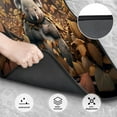 thumbnail image 3 of Cauagu Cute Fallen Leaf Koala Pattern Car Floor Mat Set of 4,Car Carpet Mats Car Mats with Anti-Slip Backing & Driver Heel Pad Universal Fit for Cars/Trucks/SUV/Vans, 3 of 6