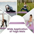 thumbnail image 5 of Fitvids 1/2-Inch Thick High Density Exercise Yoga Mat with Carrying Strap, Taro Purple, 5 of 7