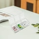 thumbnail image 1 of Pastillero Portátil de Plástico Transparente para Mañana, Mediodía y Noche con 3 Compartimentos. Ideal para Personas Mayores., 1 of 6