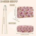 thumbnail image 4 of FORMRS Women Crossbody Purse with Chain Strap Vegan Leather Shoulder Handbag, Light Pink Doughnuts, 4 of 7