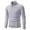 Gray, variant on UVEASISHA Men's Quarter Zip Pullover Lightweight Casual Long Sleeve Stand Neck Sweaters Slim Fit Stretch Winter Sweater Solid Textured Sweaters Sales Today Clearance,Beige,XL