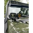 thumbnail image 4 of Go Rhino 730500T XE Windshield Light Mount for Jeep Wrangler JL/Gladiator JT, fits 50" Light Bar For 18-24 Wrangler, Gladiator Fits select: 2018-2019,2021 JEEP WRANGLER UNLIMITED, 4 of 10