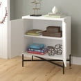 thumbnail image 6 of Evelyn&Zoe Brighton 28" Wide Rectangular Accent Cabinet, White, 6 of 7