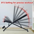 thumbnail image 2 of QinaQin 900LB Adjustable Workout Bench, Fast Folding Utility Bench for Strength Training, 2 of 8