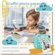 thumbnail image 5 of Cámara Instantánea Digital con Papel de Impresión Niños Selfie Video Cámara Videocámara Cámara Juguete Regalo para Niños,Azul, 5 of 5
