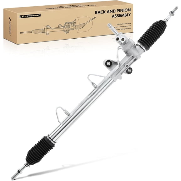 A-Premium Power Steering Rack and Pinion Assembly, with Boots, Compatible with Acura Integra 1994-2001 & Honda Civic del Sol 1994-1997, 1.6L 1.8L, Replace # 53010SR3010, 53010ST7J61