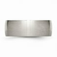 thumbnail image 3 of Titanium 8mm Brushed Band Size: 13; for Adults and Teens; for Women and Men, 3 of 6