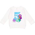 thumbnail image 2 of Inktastic Fifth Birthday Mermaid Toddler Sweatshirt, 2 of 4
