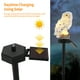 thumbnail image 5 of Búho Luz Solar Impermeable Al Aire Libre Alimentado Por Energía Solar Camino Césped Jardín Lámparas Yuarrent HA025404-03, 5 of 6