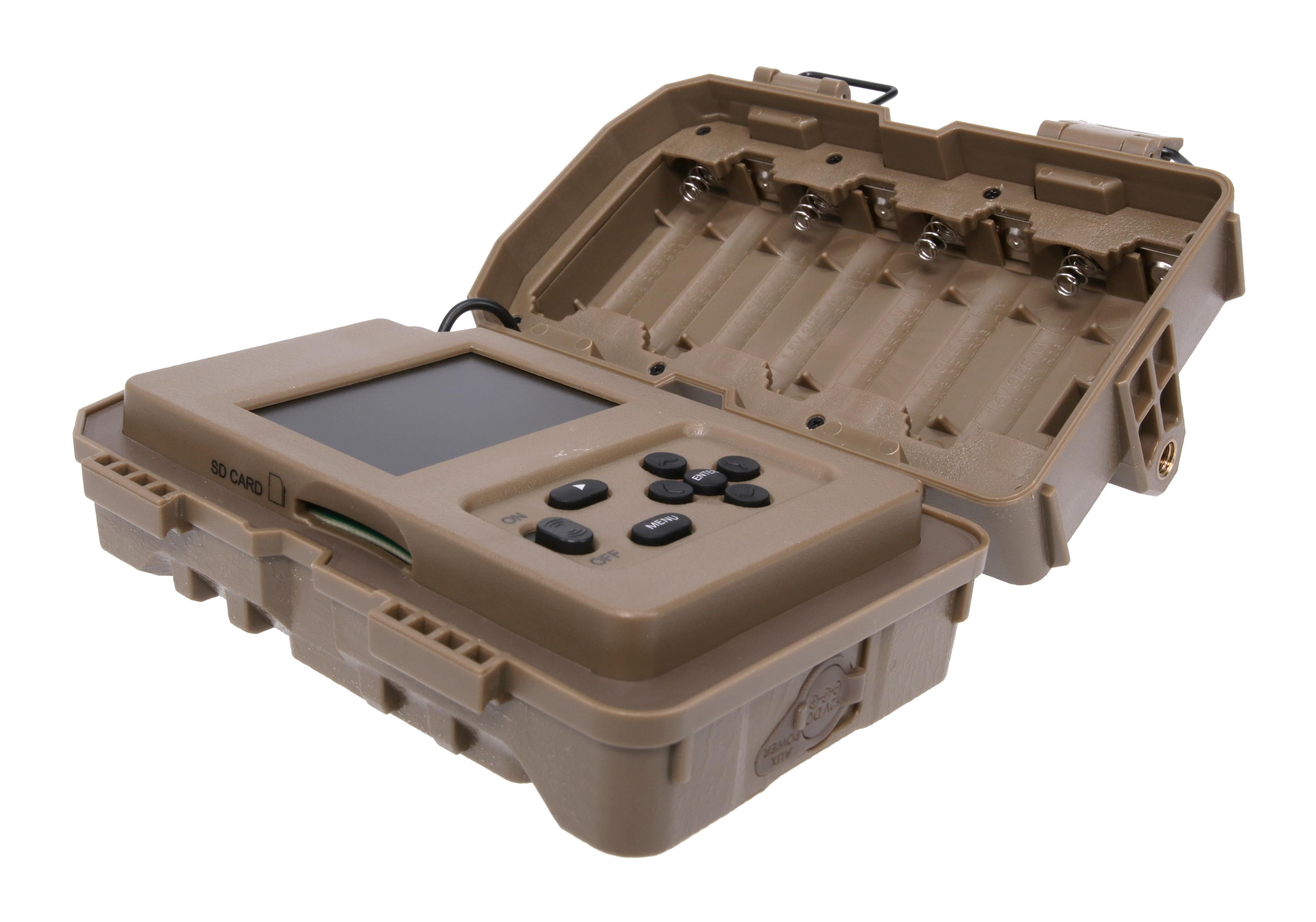 Muddy Pro Cam 20 Combo - 20 MP & 720 Video at 30FPS 0.5 Sec Trigger Speed 80Ft Detection IR Range Durable Hunting Outdoor Scouting Trail Camera, 8 AA Batteries & 16GB SD Card Included