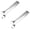 Silver*2, variant on 1PCS Ice Tongs Mini Sugar Tongs 5.31Inch Stainless Steel Kitchen Utensils Set,Small Serving Tong and Tiny Kitchen Tong for Appetizers,Tea Party,Coffee Bar,Desserts by KUMHONW(Silver)