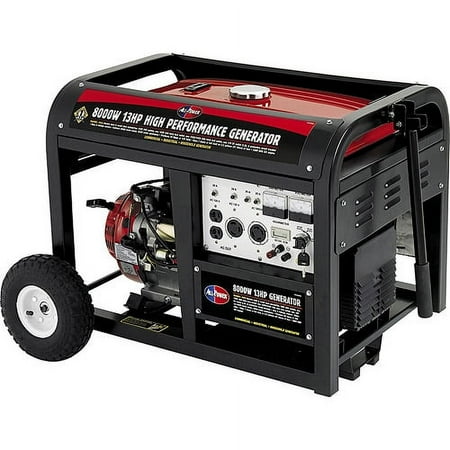 All Power America 8000-Watt 13-HP Generator With Electric Start, CARB-Approved