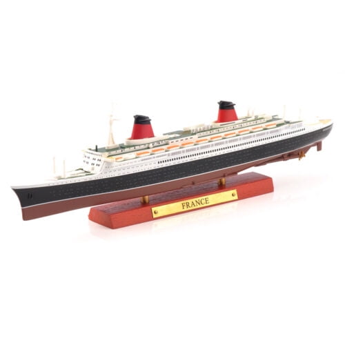 FRANCE Transatlantic Atlas 1/1250 Ocean Liners Cruise Ship Boat Model Finished New
