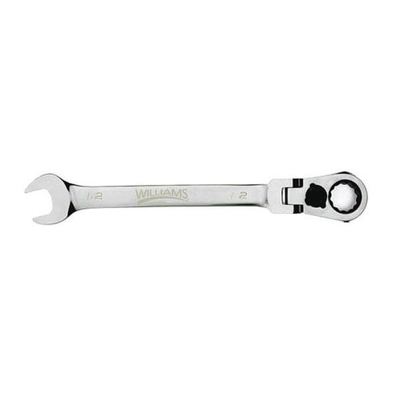 Williams Ratcheting Combo Wrench,Flex-Head,9/16" 1218RCF