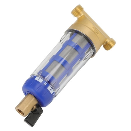 

Cyclonic Sedimentation Water Filter Whole House Water Filter Protective G1/2in Pure Copper For Heater