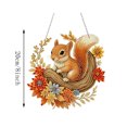 thumbnail image 3 of Dmlowu Pearl Art Kits for Adults, 8in Thanksgiving Hanging DIY Diamond Art Kits, Handmade Fall Decorations for Home Wall Window Door, 3 of 7