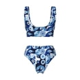 thumbnail image 6 of Rocae Evil Eye for Bikini Set for Women Two Piece Sexy High Swimsuits Split Crossover Bikini Large, 6 of 9