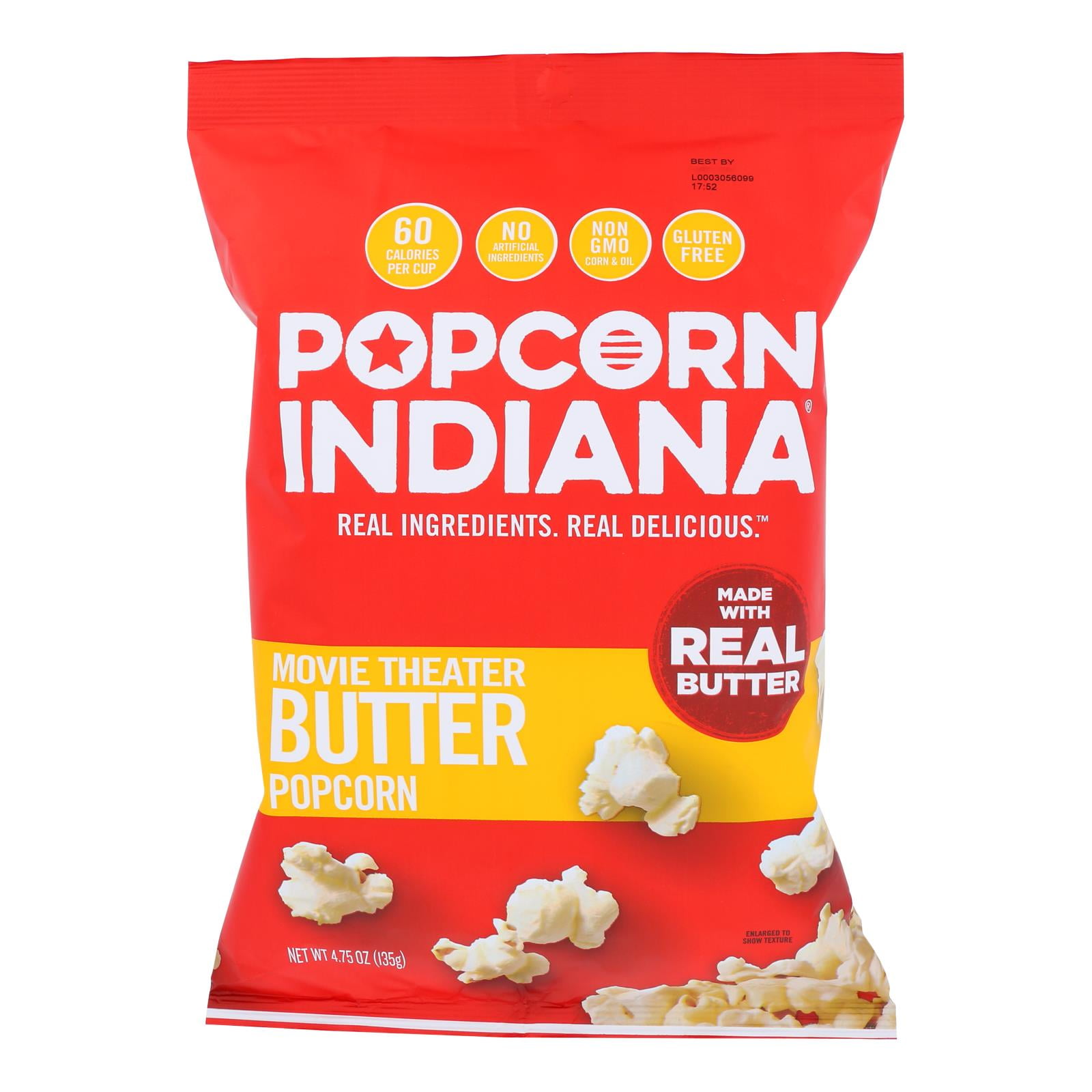 (Case of 12 )Popcorn Indiana Popcorn Movie Theater 4.75 oz