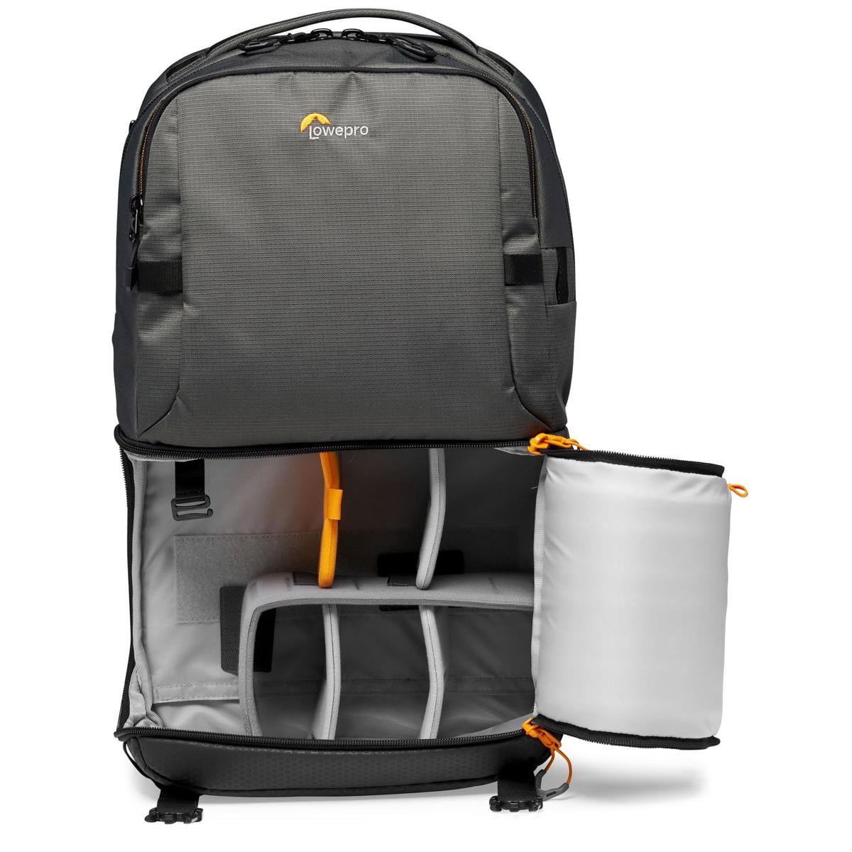 Lowepro Fastpack BP 250 AW III Travel-Ready Backpack for DSLR Camera, Gear and Laptop, Gray