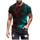 thumbnail image 1 of European And American Round Neck Casual Ethnic Style Retro Printed Short Sleeve T-shirt Top M, 1 of 5