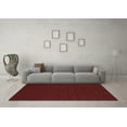 thumbnail image 3 of Ahgly Company Indoor Rectangle Abstract Red Contemporary Area Rugs, 4' x 6', 3 of 4
