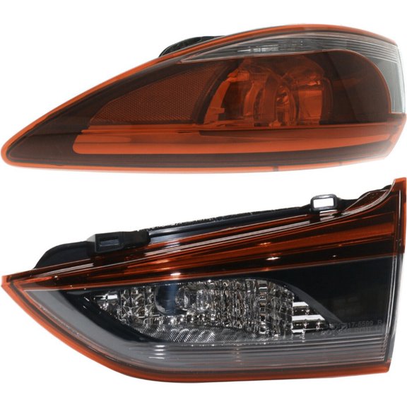 Set of 2 Tail Lights Taillights Taillamps Brakelights Passenger Right Side Pair