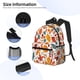 thumbnail image 3 of Disketp Autumn Leaves Mochila Ligera Clásica con Múltiples Bolsillos, Mochila Casual para Hombre y Mujer, Ideal para Escuela, Trabajo y Viajes, 3 of 6