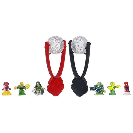 Big Spender Spider-Man Marvel Ultimate Fighter Pods Series 1: Spider-Man vs. Green Goblin Face-Off Pack, Have big Spider-Man adventures with the little figures in this Face-Off.., By SpiderMan ()