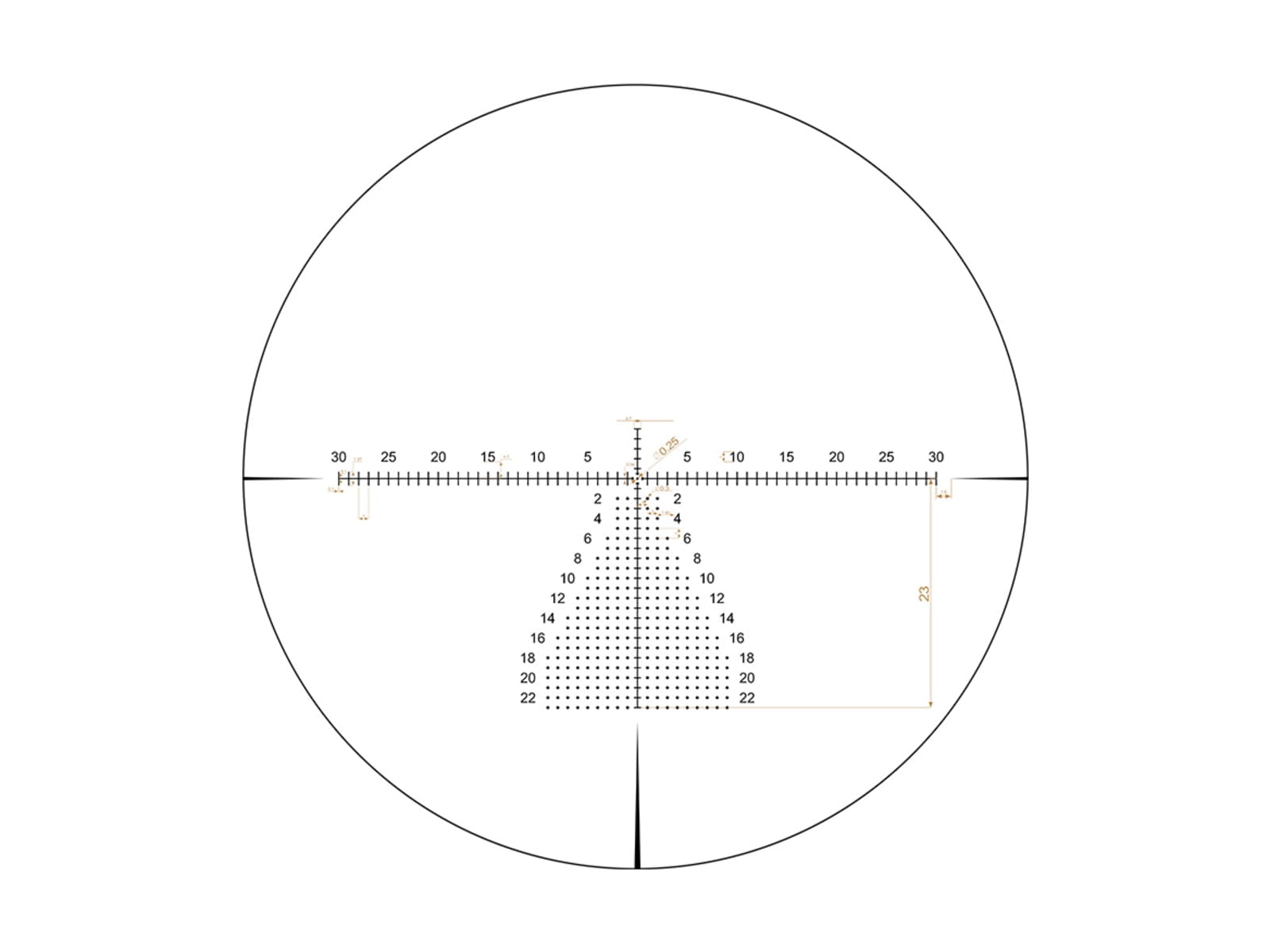 Riton Rifle Scope, 5 Conquer 5-25x56 MOA
