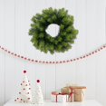 thumbnail image 4 of EWASWON Christmas Artificial Christmas Wreath, 8 Inch (20cm) Pine Needle Wreath, Small Door & Home Decor for Holiday Festivities, 4 of 6