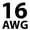 16AWG, variant on GearIT Pro Series 4-Conductor Speaker Wire OFC (99.9% Oxygen Free Copper) Speaker Wire CL2 Rated for In-Wall Speaker Cable