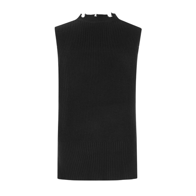 Taqqpue Womens V-Neck Cable Knit Black Sweater Vest Plus Size Sleeveless Side Zipper Split Tunic Pullover Knitwear Tops Vest Oversized Womens Sweater Taqqpue Womens V-Neck Cable Knit Black Sweater Vest Plus Size Sleeveless Side Zipper Split Tunic Pullover Knitwear Tops Vest Oversized Womens Sweater