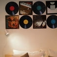 thumbnail image 1 of PTOOTP 8 Pcs Decorative Music Disks PVC Vinyl Record Wall Decor for Parties, 1 of 7