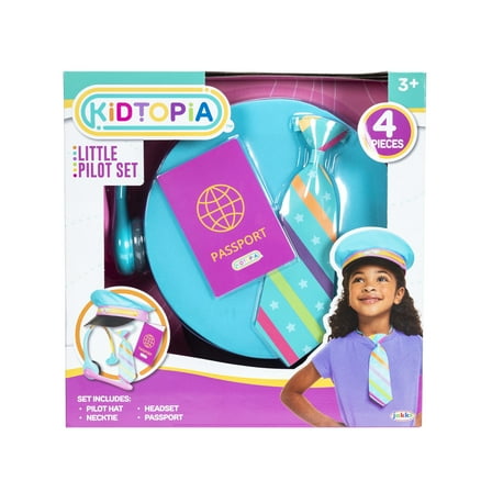 Kidtopia Little Sky Pilot Set for Child Ages 3 and up