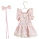 thumbnail image 1 of Vestido para perros Vestido a rayas para perros, Ropa para perros pequeños Niña, Traje de verano ligero para mascotas, Ropa para gatos, Vestidos para perros pequeños, 1 of 5