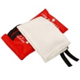 thumbnail image 5 of Fire Blanket Fiberglass Fire Emergency Blanket Flame, 5 of 5