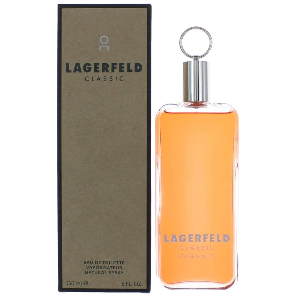 Lagerfeld Classic by Karl Lagerfeld, 5 oz Eau De Toilette Spray for Men ...