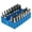 Blue, variant on BaiCH Security Tamper Proof Bit Set 33pcs Torq Torx Hex Star Spanner Tri Wing Electric Screwdriver Hex Bit 1/4" 6.35mm Magnetic Holder