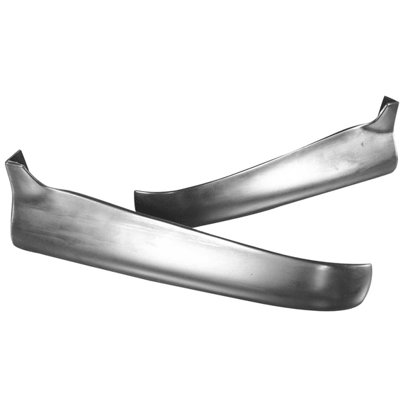 Ikon Motorsports Compatible with Honda Civic 92-95 2Dr Coupe 4Dr Sedan PU 2PC Valance Spats Rear Bumper Lip Spoiler