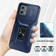 thumbnail image 3 of Funda para GANGXUN Motorola Moto G 2023 5G - Soporte metálico, Función magnética, Azul, 3 of 5