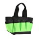 thumbnail image 3 of Bolsa de almacenamiento de herramientas de jardín, bolsa de transporte de herramientas, bolso de mano de jardinería engrosado multiusos, bolso de mano Verde S, 3 of 8