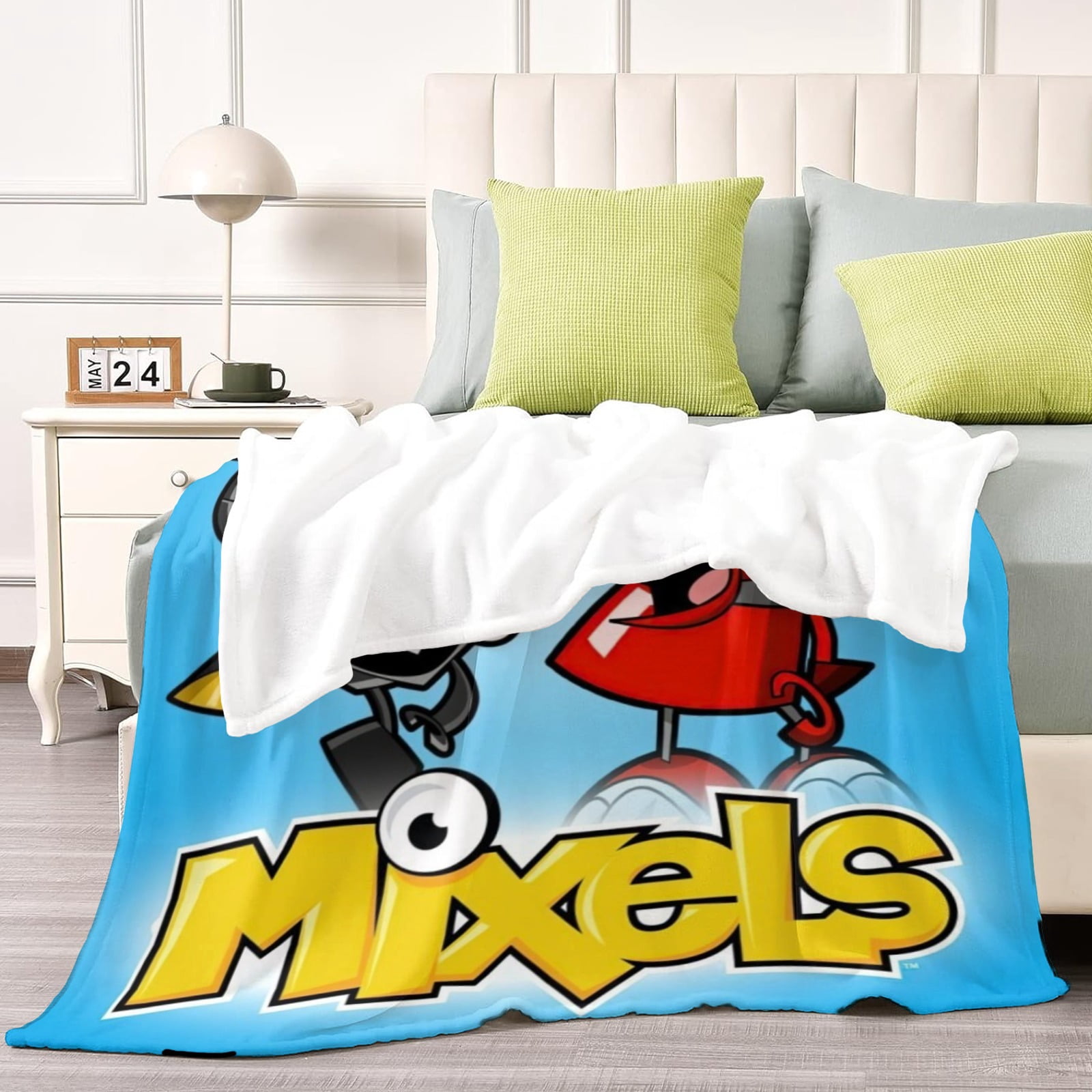 mixels Throw Blanket Gifts for Fans Lover Girls Boys Women Present Hoodie Him Bed 30"x40"