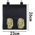 thumbnail image 2 of Bolsa de heno para conejos, alimentador de heno, bolsa de alimentación para conejos, bolsas de heno para mascotas, cobayas, cobayas, conejos, cobayas, hámsteres, animales pequeños, negro, 2 of 5